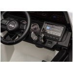 Elektrické autíčko Jeep 4x4, 24V - biele